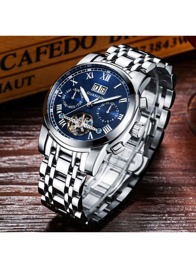 جوانكين ساعة يد ميكانيكية مقاومة للماء طراز SW0009 للرجال - Image 3