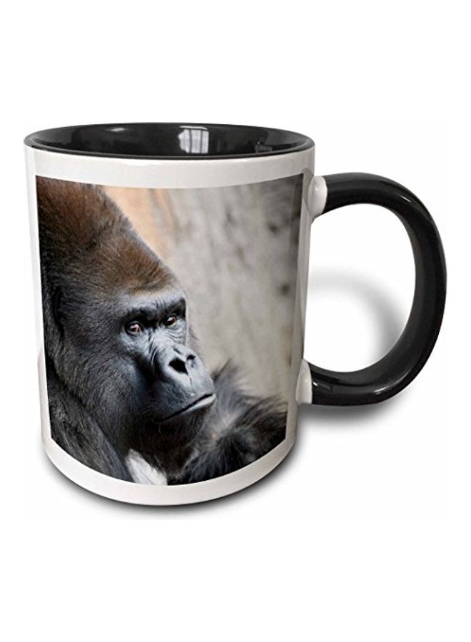 3DROSE 3D Painted Coffee Mug brown/Black/White