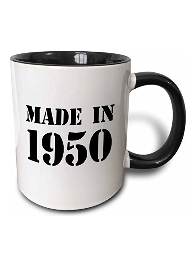 3Dروز مج بطبعة "Made in 1950" متعدد الألوان
