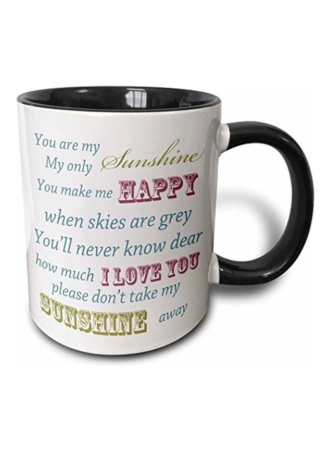 3DROSE 3D Painted Coffee Mug Multicolour