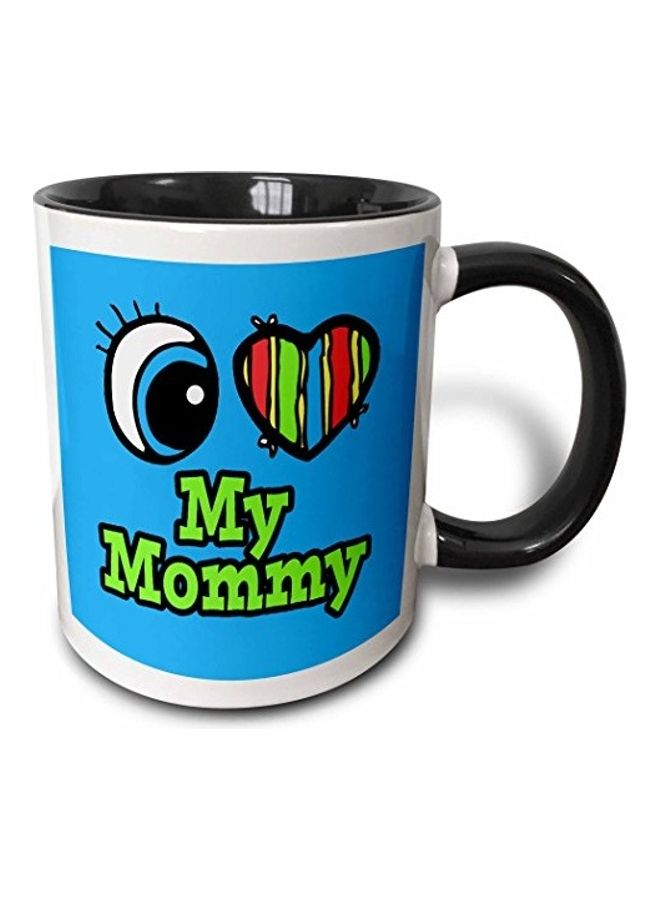 3DROSE My Mommy Two Tone Mug Multicolour
