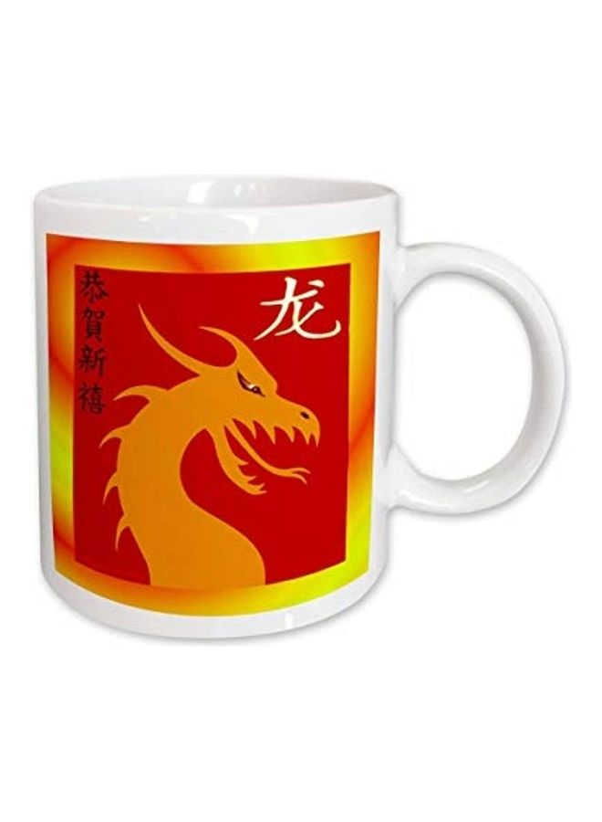 3Dروز مج قهوة بطبعة ثلاثية الأبعاد متعدد الألوان - Image 1