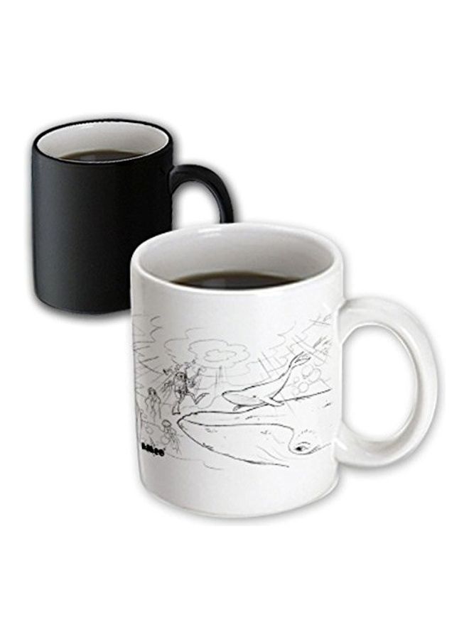 3DROSE Magic Transforming Mug White/Black - Image 3
