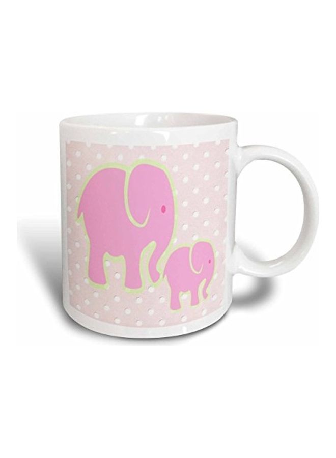 3Dروز مج من السيراميك بطبعة متعدد الألوان