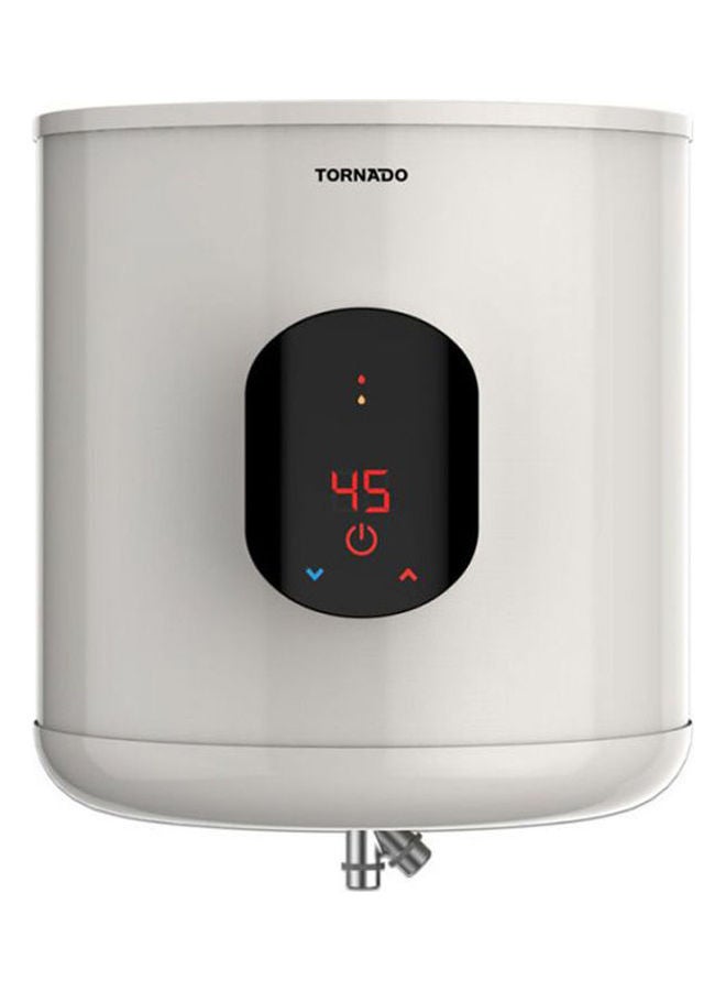 TORNADO - Electric Water Heater 35 Litre Digital Screen EWH-S35CSE-F Off White - Image 1