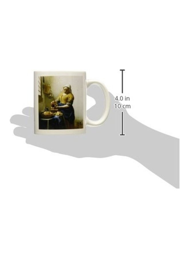 3Dروز مج قهوة بطبعة رسمة ثلاثية الأبعاد متعدد الألوان - Image 2