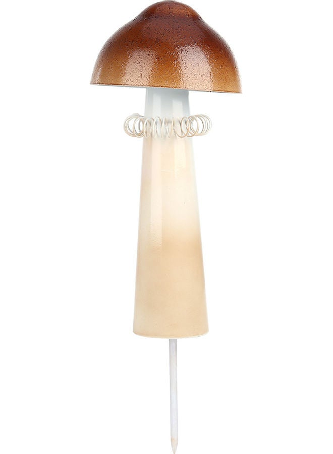 توراتس زينة للمنزل بتصميم رسومات كرتونية على شكل فطر البني/الأبيض - Image 2