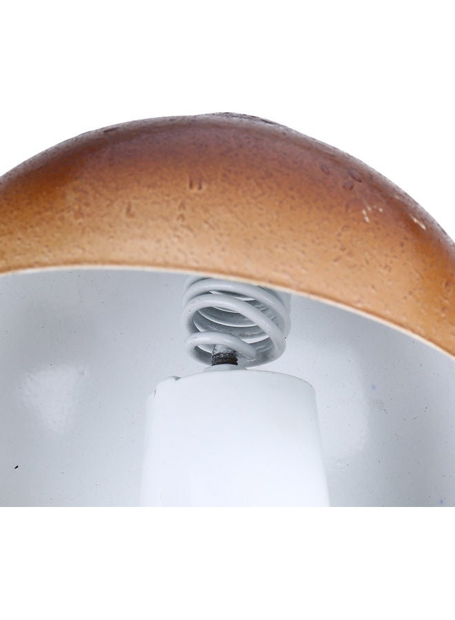 توراتس زينة للمنزل بتصميم رسومات كرتونية على شكل فطر البني/الأبيض - Image 4