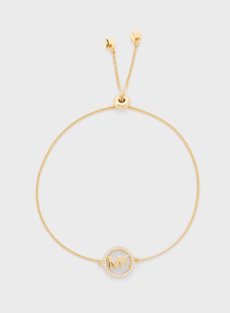 مايكل كورس سوار مزين بأحجار وشعار العلامة التجارية - Image 1