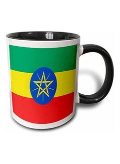 3DROSE Ethiopia Flag Mug Multicolour 11 oz 