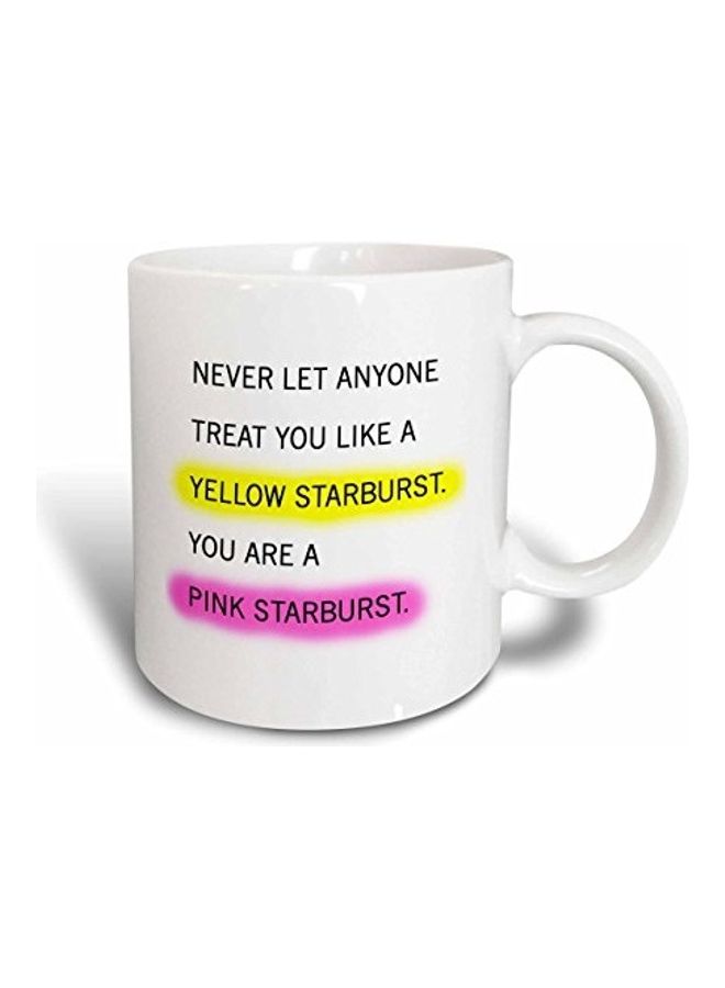 3DROSE Just Wing It Life, Eyeliner, Everything Mug Multicolour