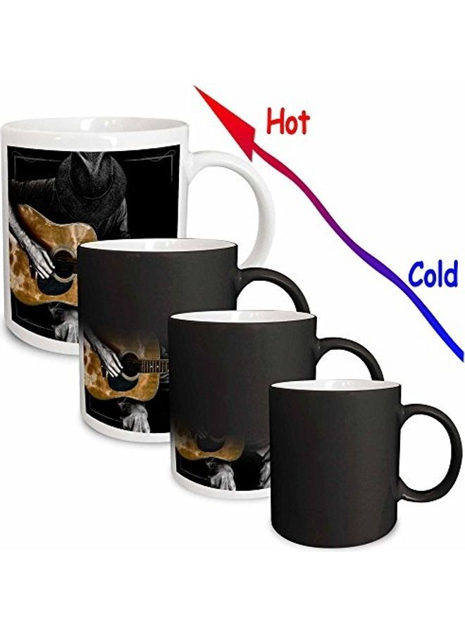 3DROSE Guitar Musician Tone  Magic Transforming Mug Multicolour  - Image 2