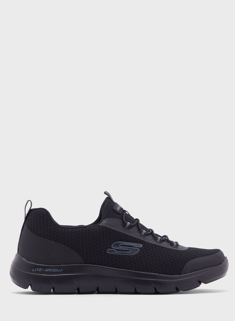 SKECHERS Summits Repinski Running Shoes Black  - Image 1