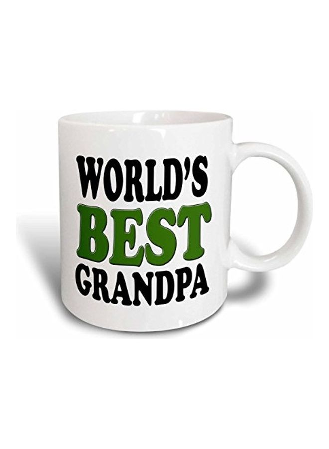 3DROSE Printed Ceramic Mug White - Image 1