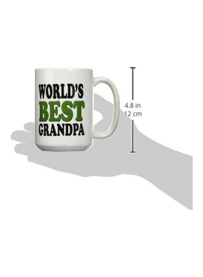 3DROSE Printed Ceramic Mug White - Image 2