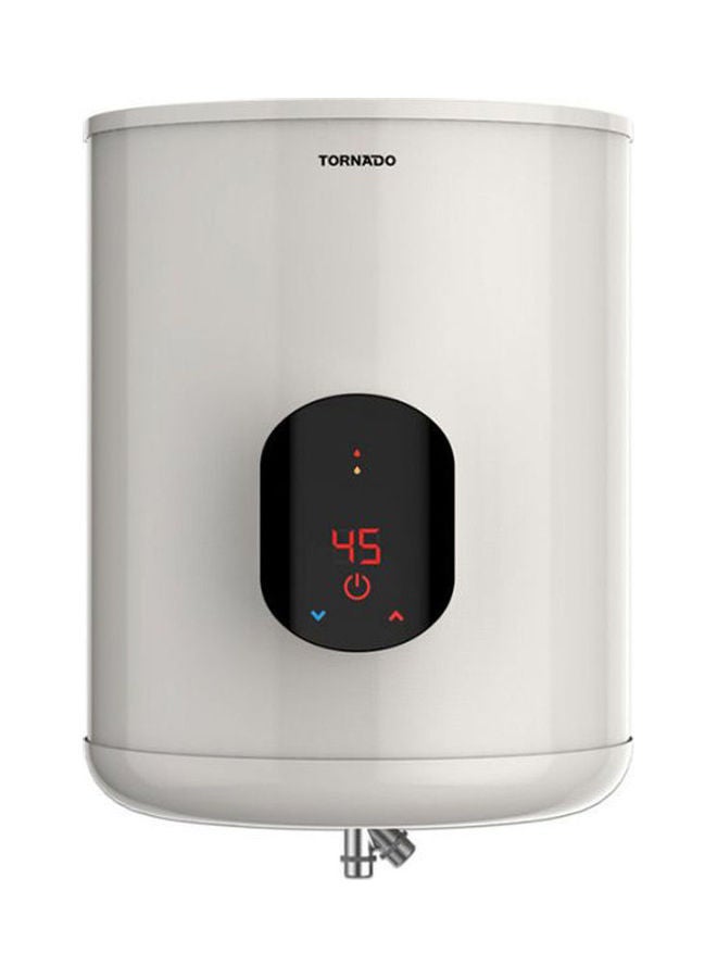 TORNADO - Electric Water Heater 45 Litre With Digital Screen EWH-S45CSE-F Off White - Image 1