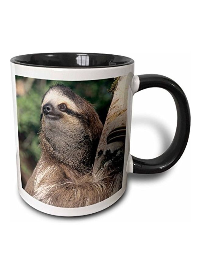 3Dروز مج من السيراميك بطبعة متعدد الألوان