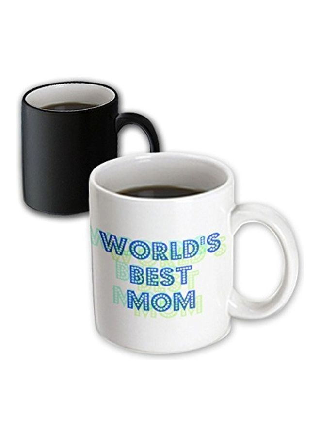 3Dروز مج سحري قابل للتحويل بتصميم فني لطيف أبيض/أزرق - Image 3