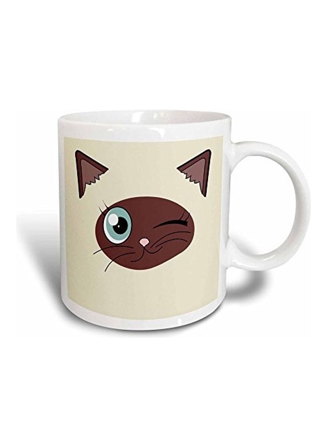 3D Painted Coffee Mug Multicolour