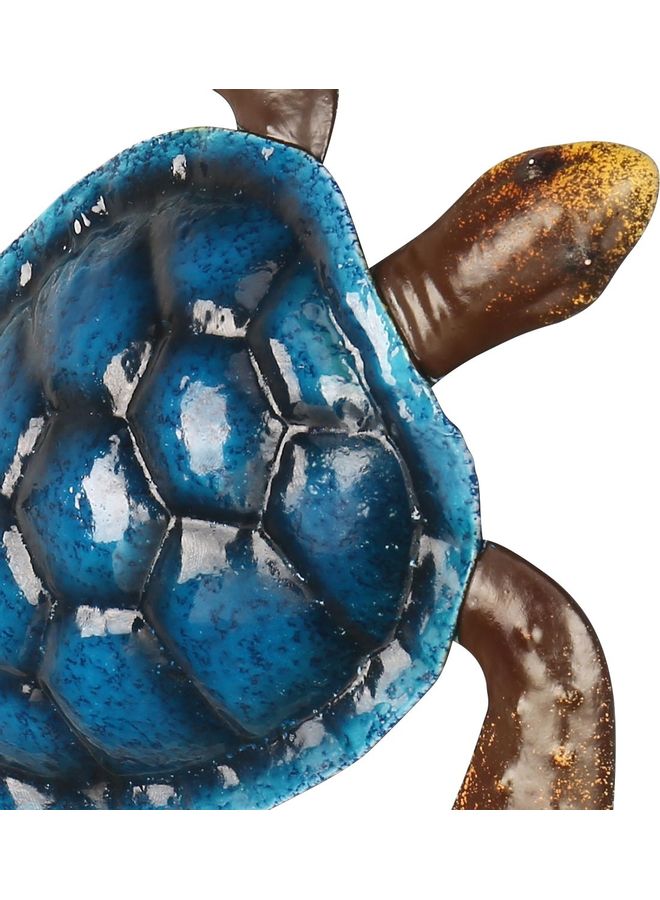 TOOARTS Turtle Animal Wall Decoration Blue/Brown - Image 3