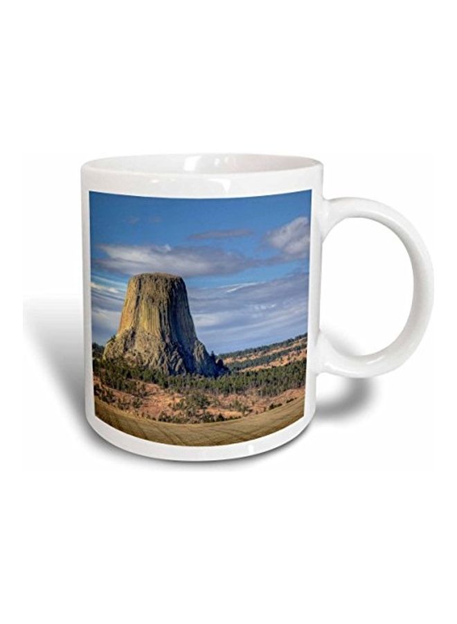 3Dروز مج مزين بطبعة برج ديفيلز متعدد الألوان - Image 1