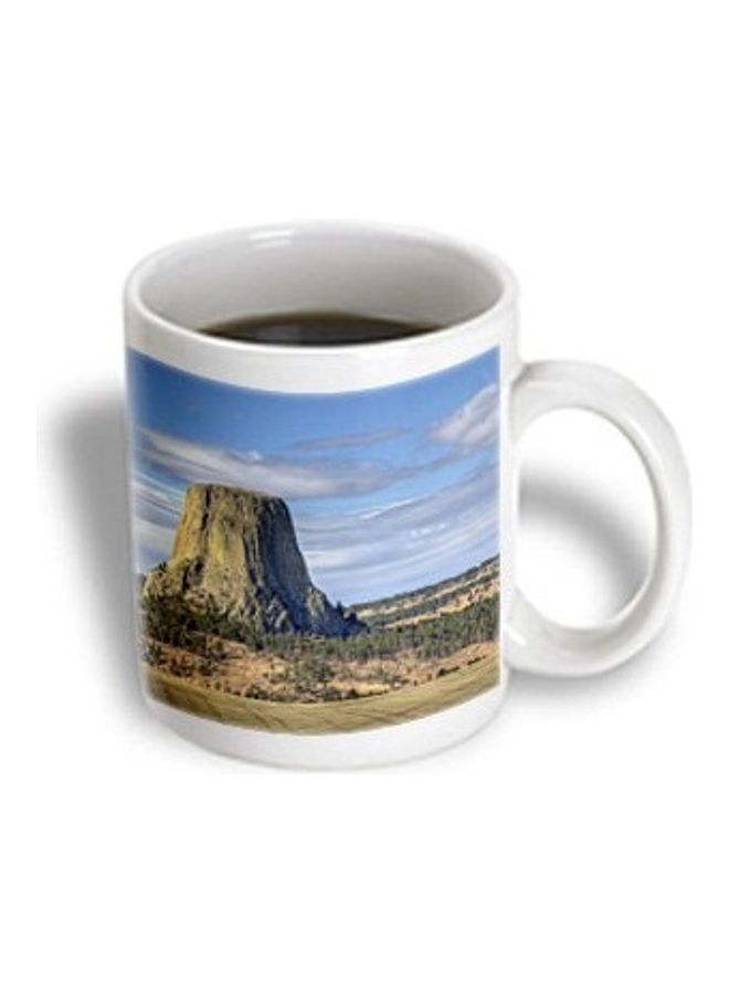 3Dروز مج مزين بطبعة برج ديفيلز متعدد الألوان - Image 3