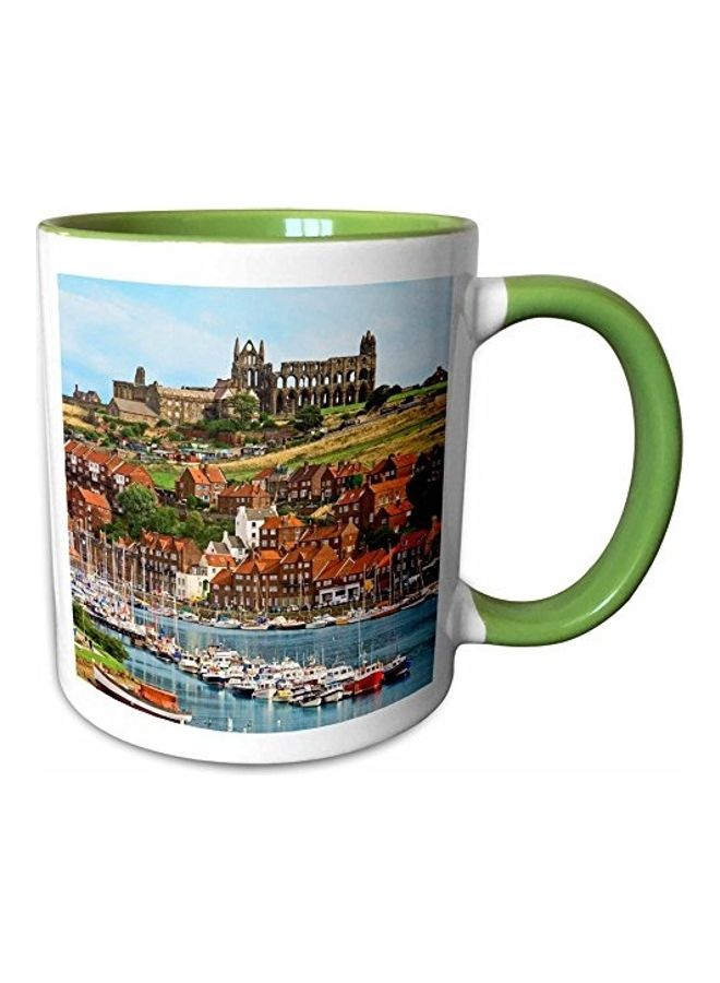3Dروز Ruins Of Whitby Abbey Printed Mug Multicolour