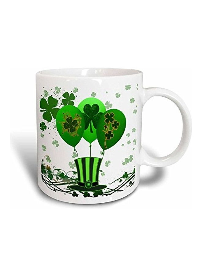 3Dروز مج سيراميك مزين بطبعة متعدد الألوان