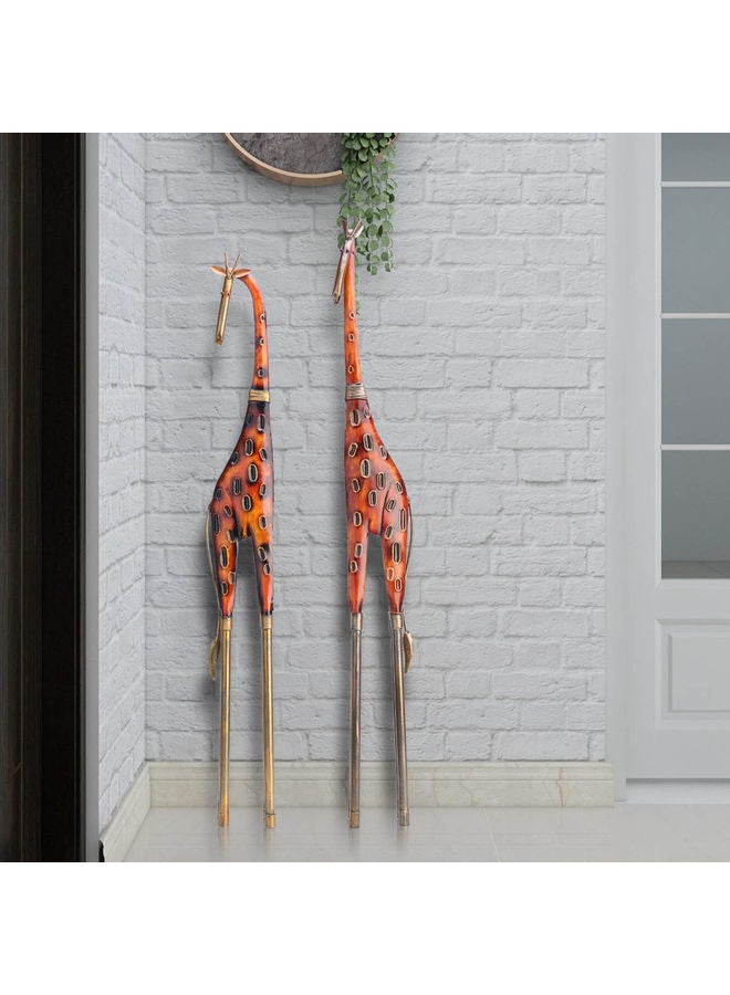 توراتس ديكور للمنزل على شكل زرافة بني - Image 4