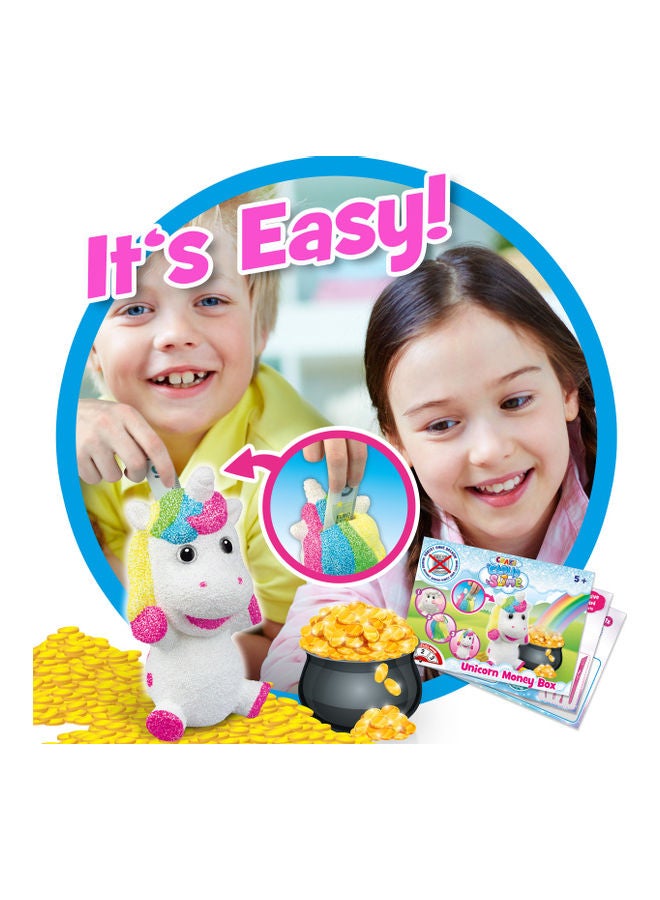 CRAZE Cloud Slime - Money Box Unicorn 26 x 20 x 9cm - Image 2