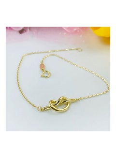 Gold Zone 18 Karat Gold Knot Bracelet  - Image 2