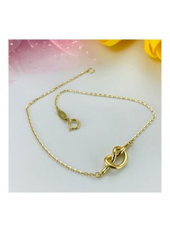 Gold Zone 18 Karat Gold Knot Bracelet  - Image 3
