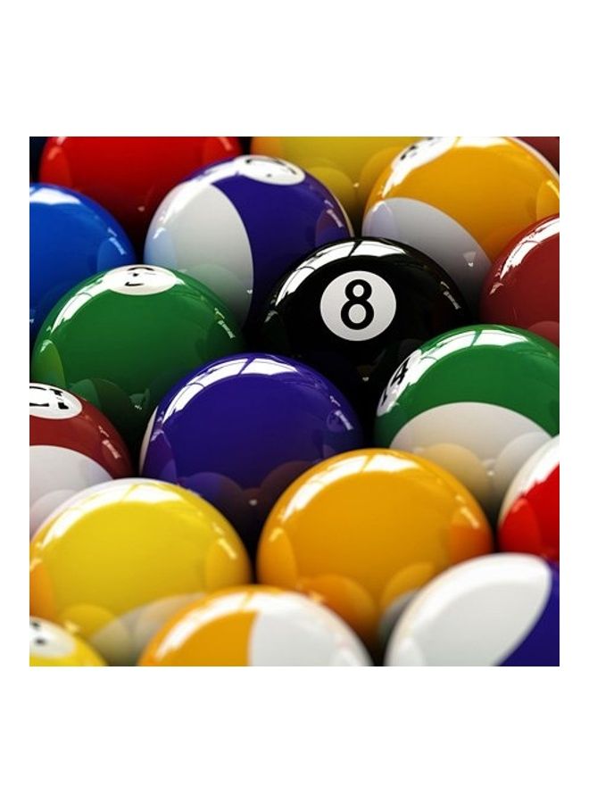 3Dروز مج بتصميم ثماني كرات بلياردو متعدد الألوان - Image 2