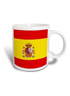 3DROSE Spain Flag Mug Multicolor 