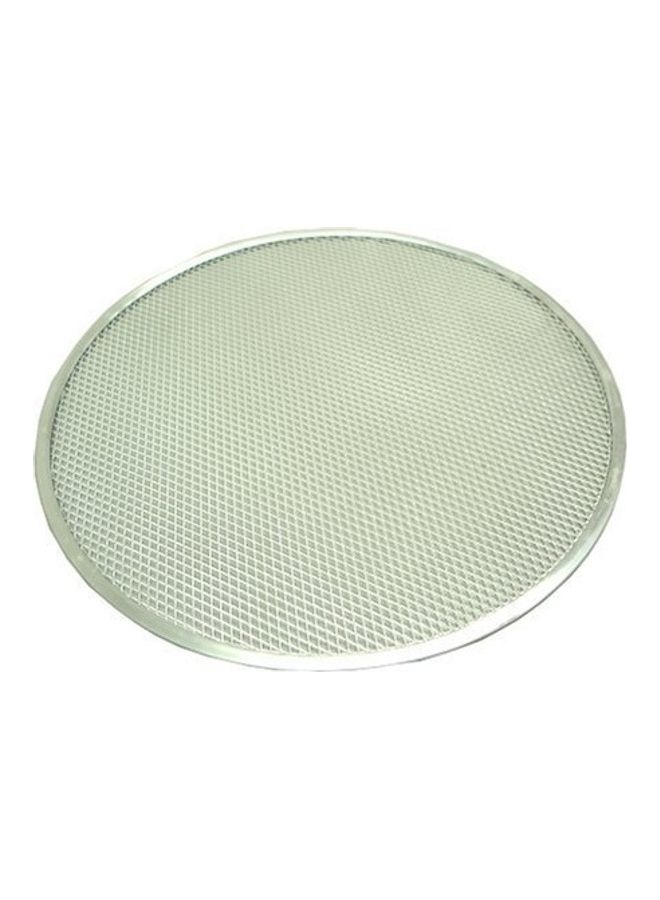 Winco 12-Piece Alluminium Pizza Tray Silver 13inch 
