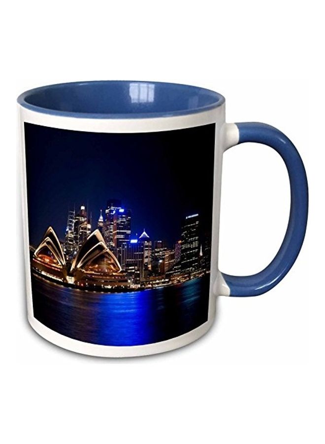 3Dروز مج بطبعة سيدني متعدد الألوان