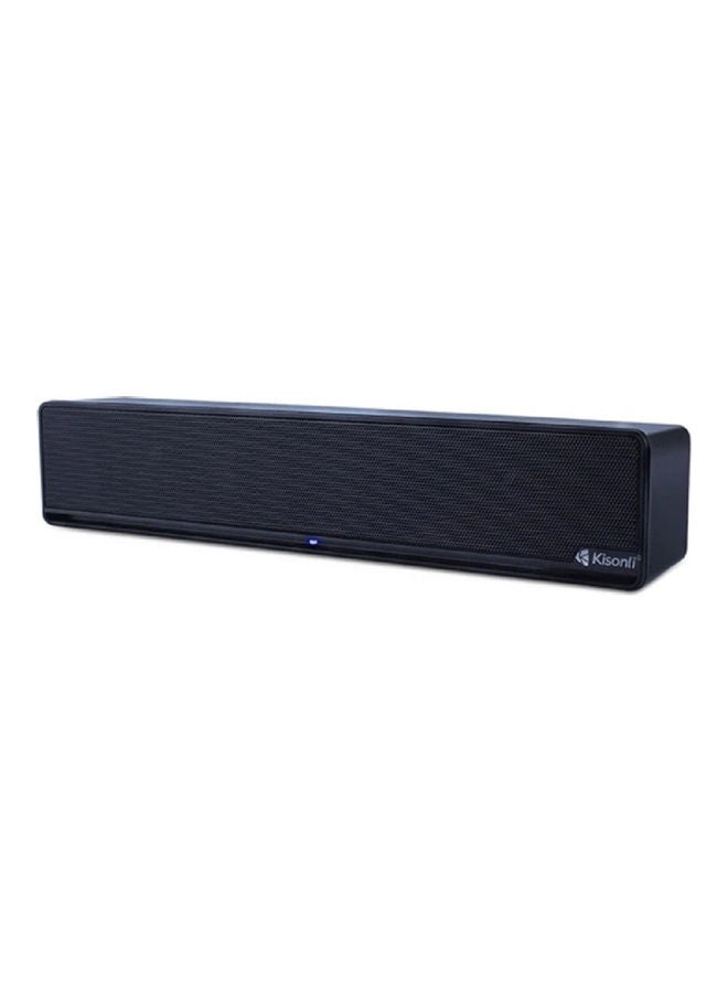 Kisonli - USB Channel Single Speaker Black - Image 1