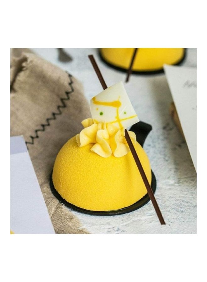 XiuWoo Silicone Mold For Chocolate，Half Sphere Silicone Molds For Baking, BPA Free Cupcake Baking ，Silicone Molds for Making Chocolate, Cake, Jelly, Dome Mousse (3Pcs Blue) Red 19.5x13.3cm - Image 3