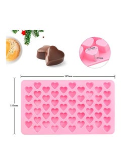 XiuWoo Chocolate Cookie Mold Silicone Baking Molds for Round Cylinder Candy Jello Cake multicolour  - Image 2