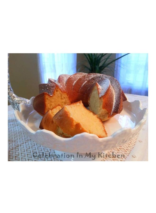 XiuWoo 2-Piece Silicone Baking Cake Mold Non-Stick Flexible Tube Red 7.5inch - Image 4