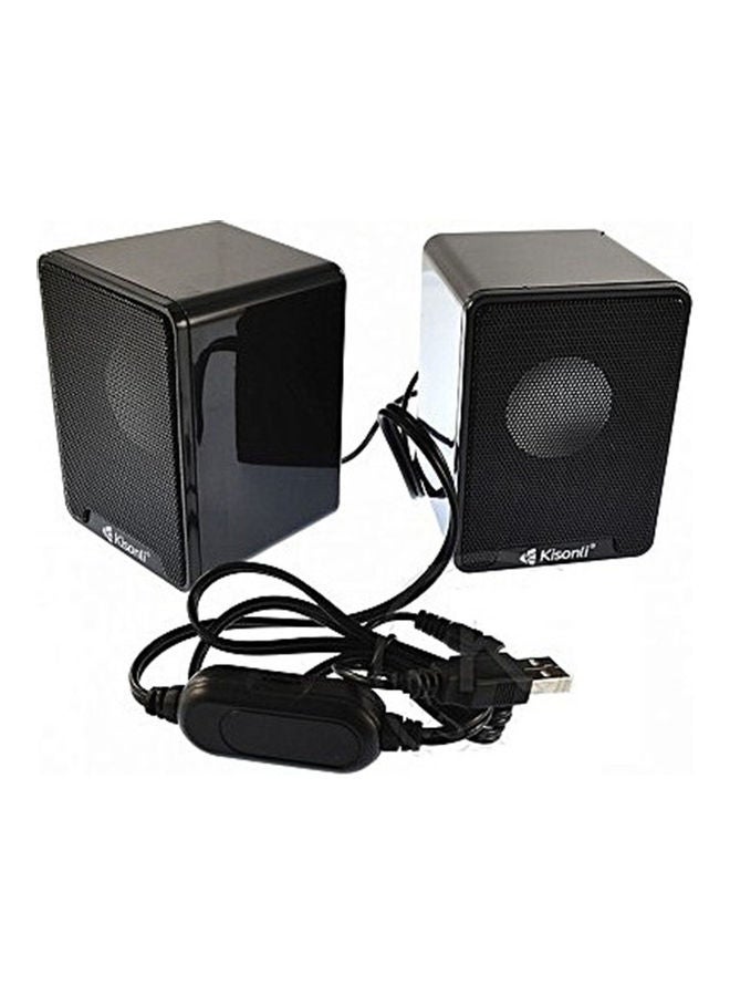 2-Piece USB Multimedia Speaker Set Black - v1611589291/N43944764A_2