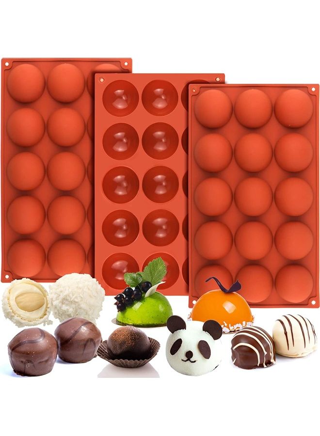 XiuWoo - Silicone Mold/ Bite Sized Chocolate Bombs Mold multicolour one sizecm - Image 1