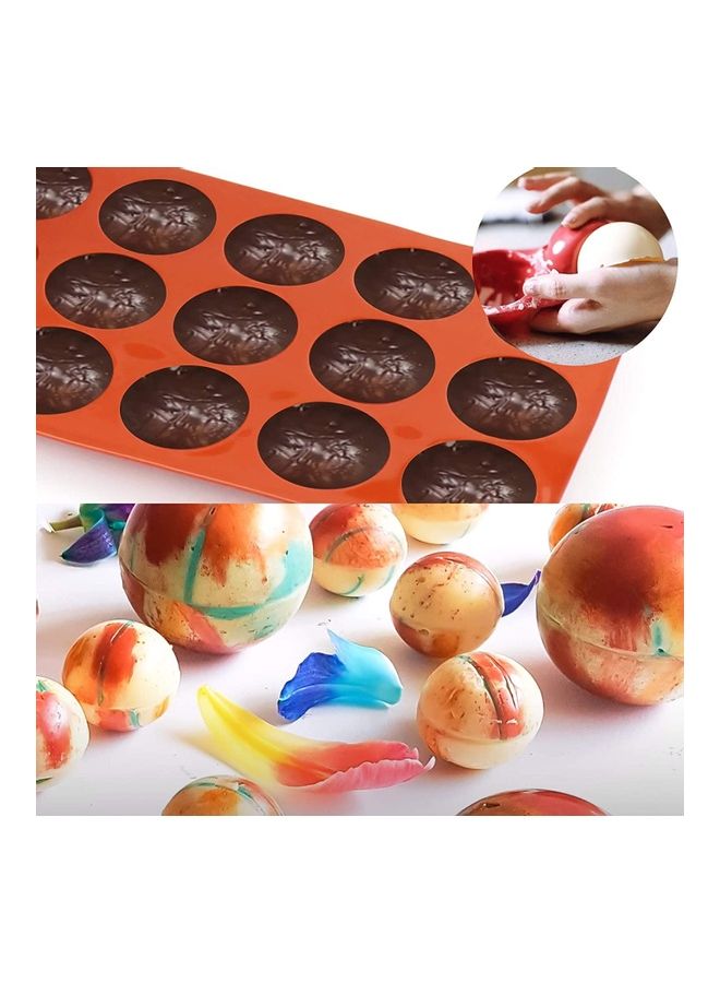 XiuWoo - Silicone Mold/ Bite Sized Chocolate Bombs Mold multicolour one sizecm - Image 1