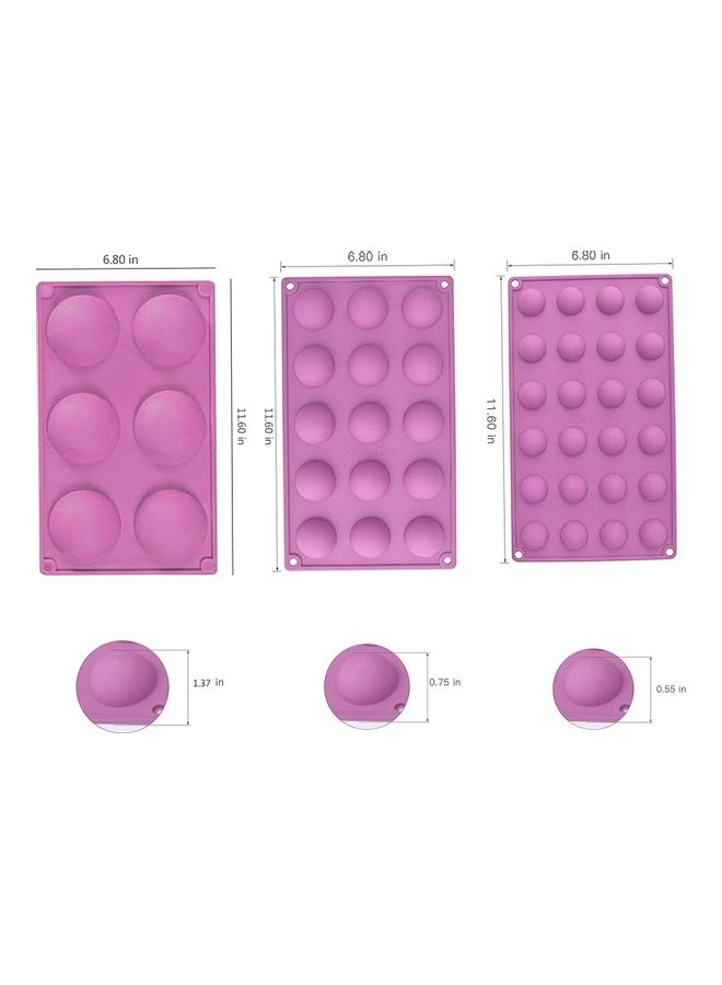 XiuWoo Rectangular Hot Chocolate Bomb Mold multicolour one sizecm - Image 2