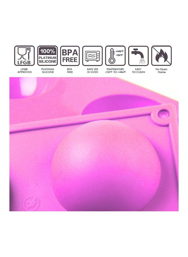 XiuWoo Rectangular Hot Chocolate Bomb Mold multicolour one sizecm - Image 4