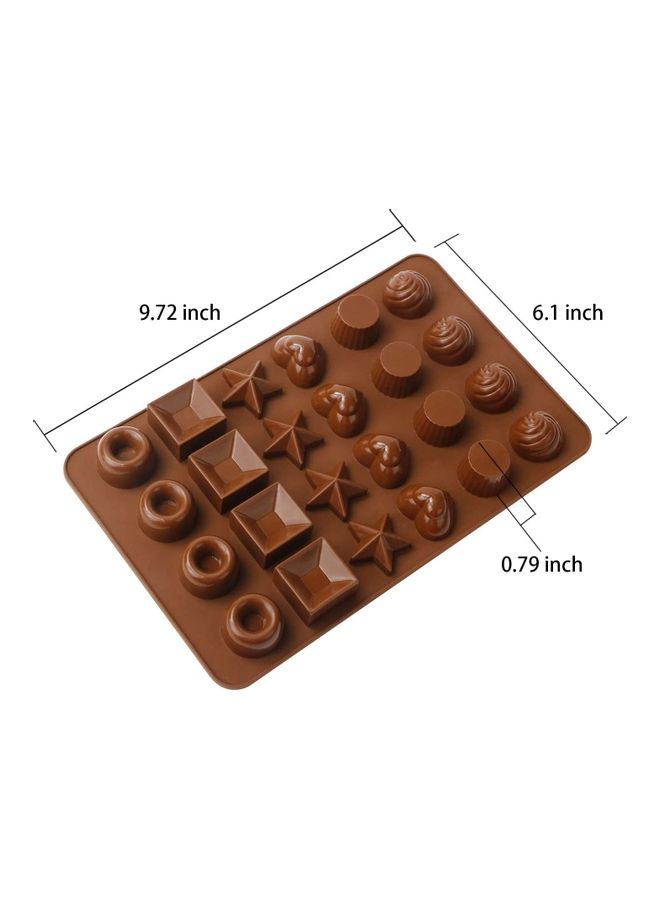XiuWoo 2 Pack Hot Chocolate Bomb Molds Semi Sphere 6 Holes Silicone Mold for Baking Cake DIY, Candy, Pudding multicolour - Image 2