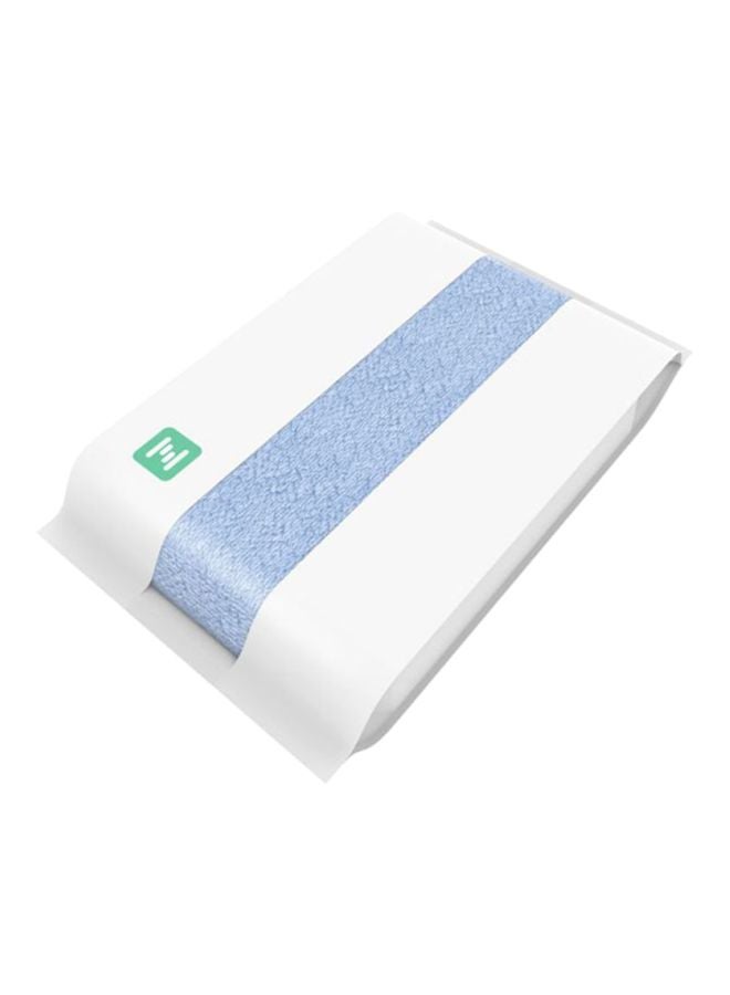 Xiaomi 3-Piece Antibacterial Water Absorption Bath Towel Set Blue 20x11x15cm - Image 1