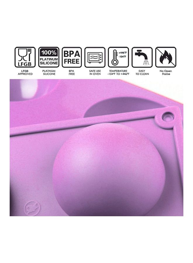 XiuWoo - Hot chocolate bomb mold chocolate ball mold Chocolate Chip Rectangular Mousse Desert Biscuit Stick Bread Baking DIY Silicone Mold (3 rounds) multicolour one sizecm - Image 1