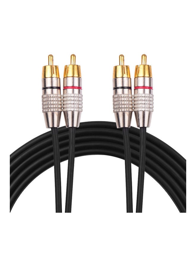 2RCA To 2RCA Stereo Audio Cable - 1.5m - Image 3