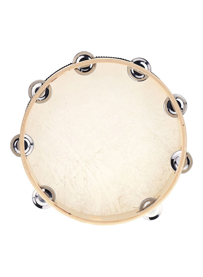 Generic Handheld Tambourine Drum Bell  - Image 1